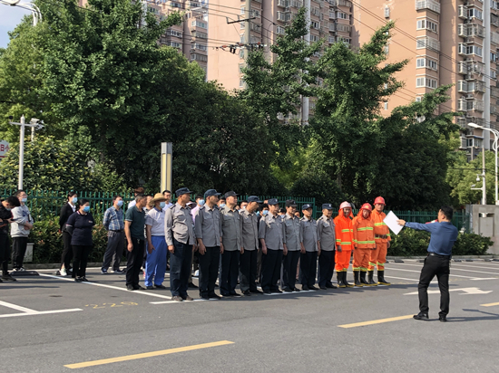 清静常在心 庐阳天游ty8文创园开展火灾事故应急处理演练