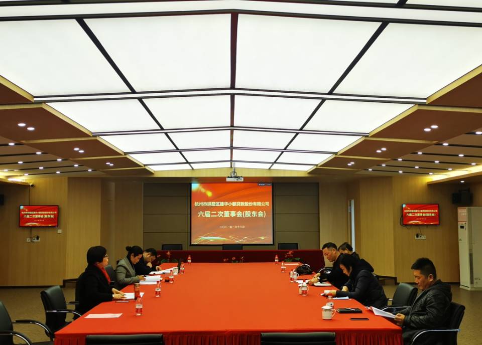 天游ty8小贷六届二次董事会暨2020年年度股东大会圆满召开