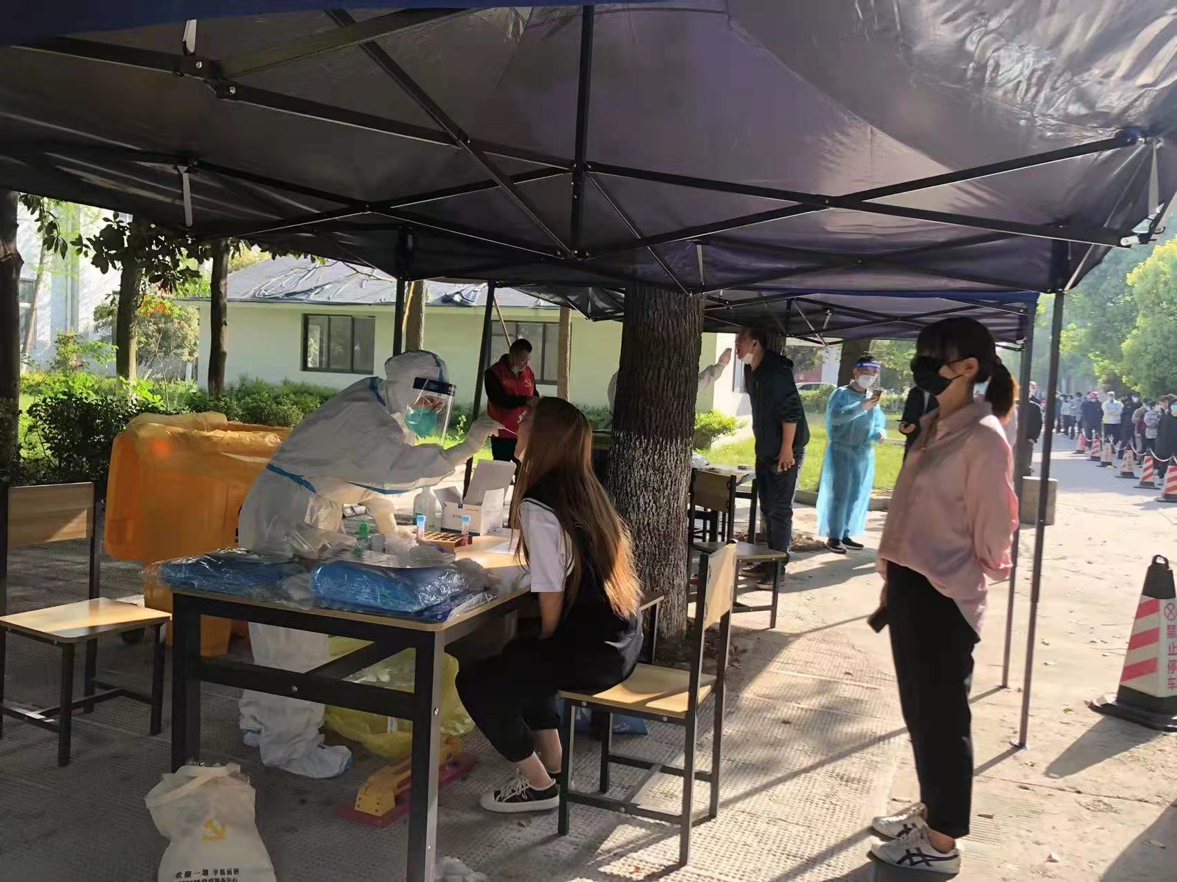 全体核酸，，疫情防控不懈怠 —记天游ty8过滤机全员配合核酸检测事情
