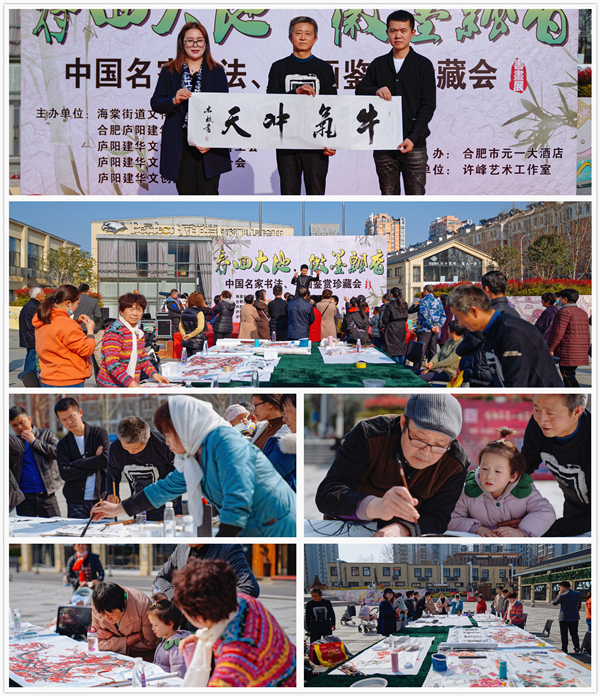 春回大地 徽墨飘香 ——字画艺术盛宴亮相合肥庐阳天游ty8文创园