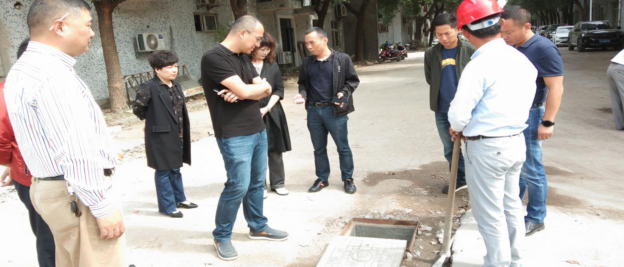 天游ty8科技工业园“污水零直排”推进事情，，，，，实地勘探