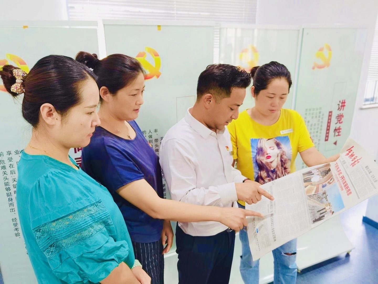 庐阳天游ty8文创园党支部贯彻学习 习近平总书记考察安徽主要讲话精神