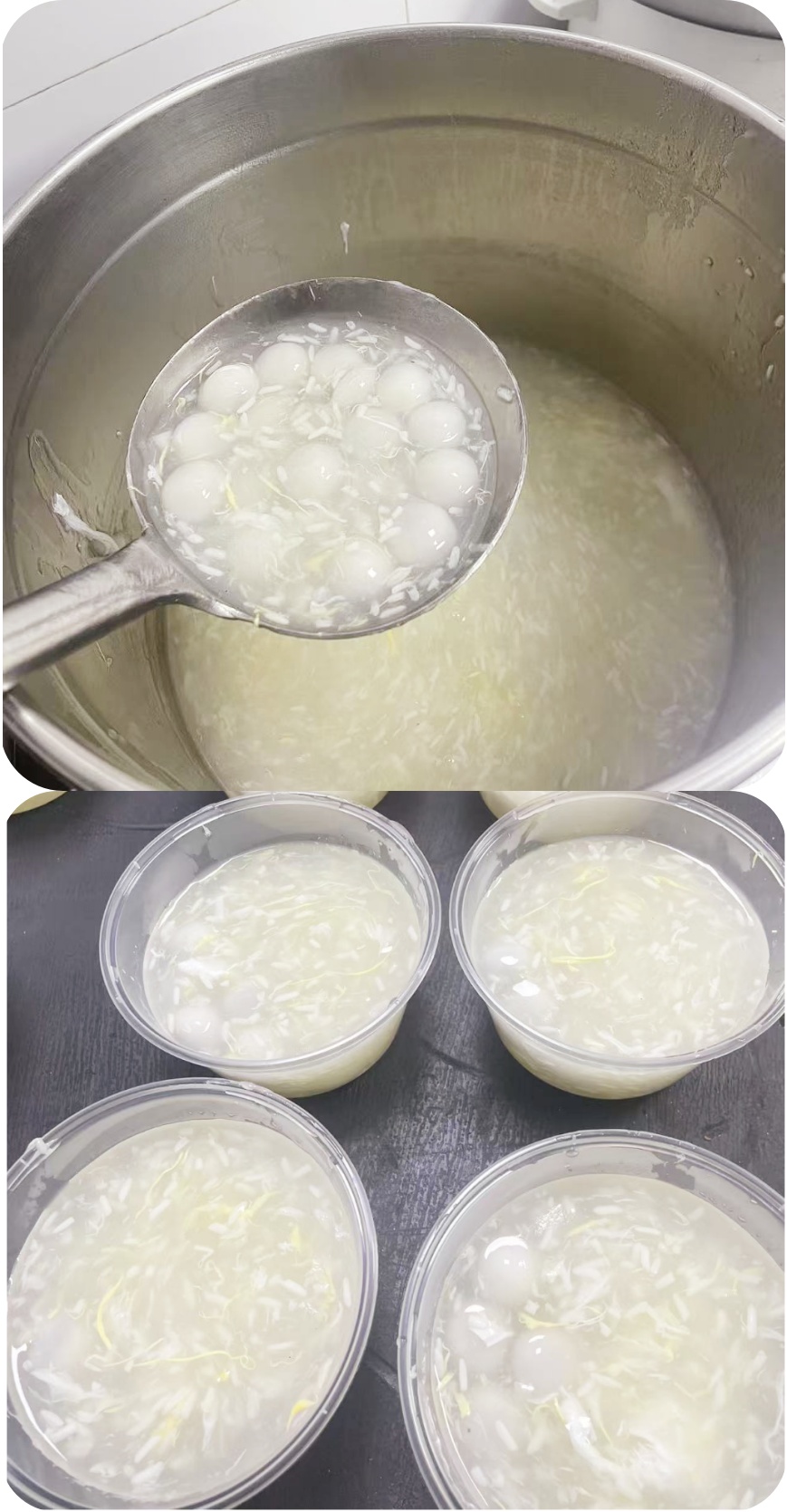 温情送汤圆，，，，，佳节暖人心