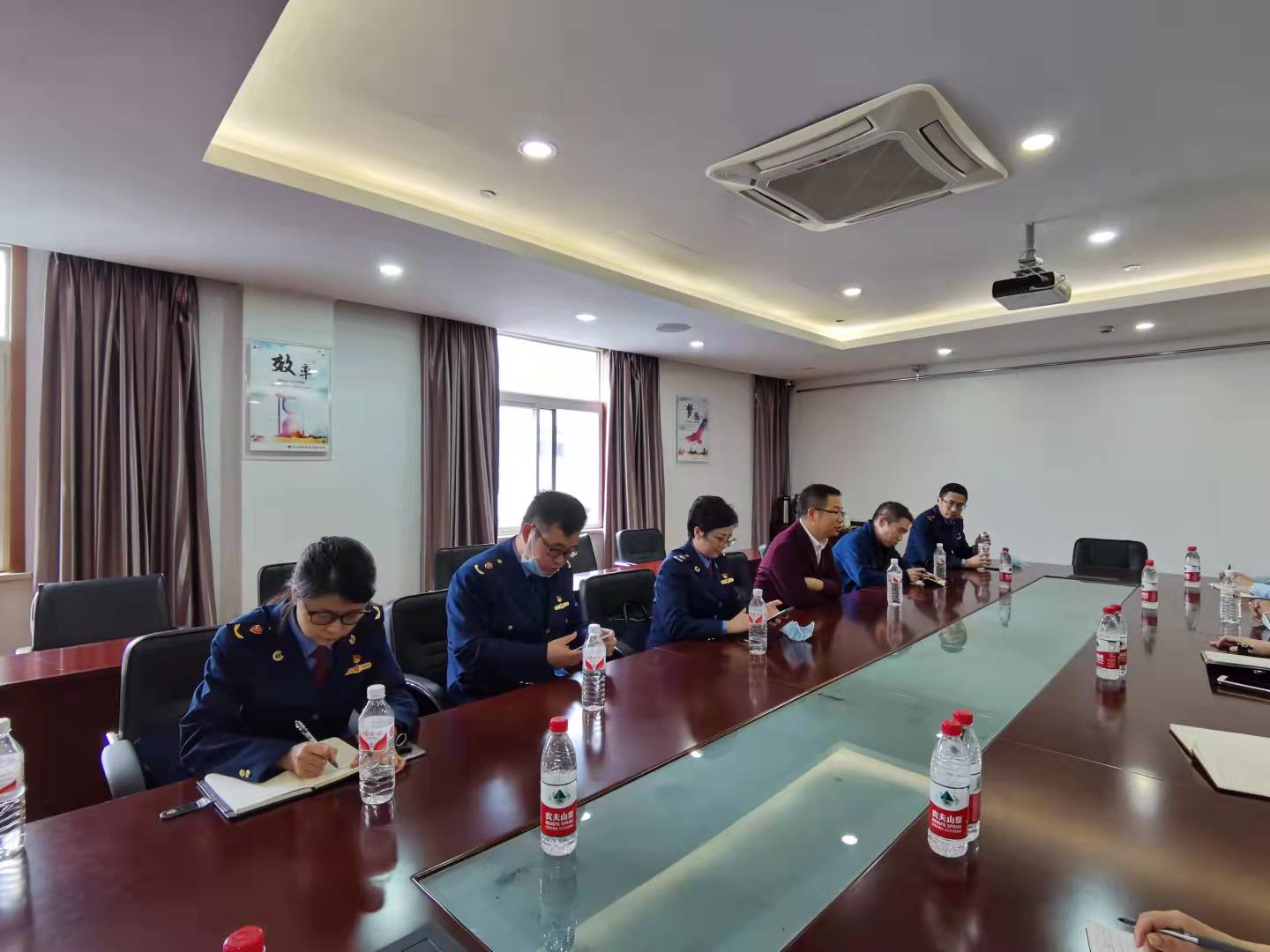杭州市市场羁系局莅临钱江商城 视察指导知识产权保唬唬；；な虑